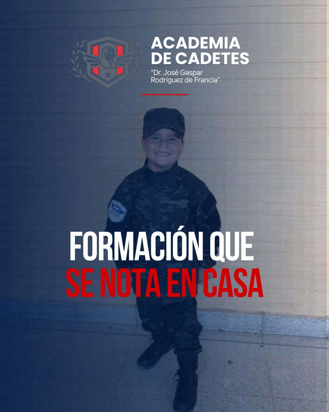 ACADEMIA DE CADETES “DR. JOSÉ GASPAR RODRÍGUEZ DE FRANCIA” ANUNCIA PRÓXIMAS APERTURAS EN ASUNCIÓN, LUQUE Y SAN LORENZO